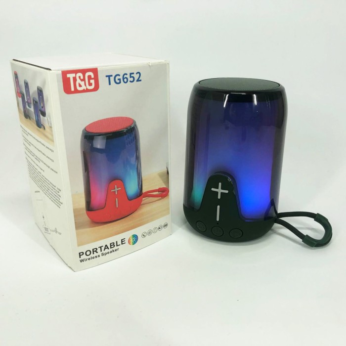 Колонка для любителів активного відпочинку TG652, Бездротова блютуз колонка в дорогу RT-54