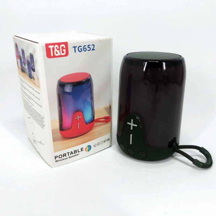 Портативна акустична bluetooth колонка TG652, Колонка для вечірок з ду, Блютуз аудіо приймач GL-53