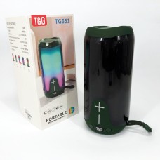 Колонка з підтримкою microSD TG651, Bluetooth колонка зі світловою музикою акумуляторна BV-27