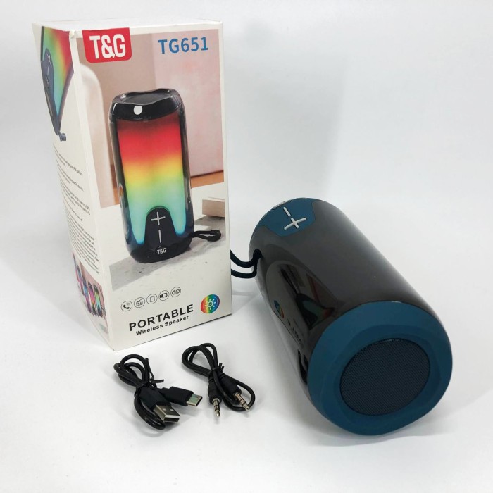 Колонка для музики TG651, Портативна блютус колонка, Переносні колонки, WZ-446 Акустичні колонки