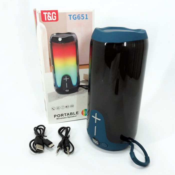 Колонка для музики TG651, Портативна блютус колонка, Переносні колонки, WZ-446 Акустичні колонки