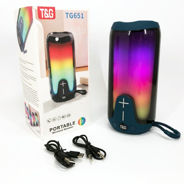 Колонка для музики TG651, Портативна блютус колонка, Переносні колонки, WZ-446 Акустичні колонки
