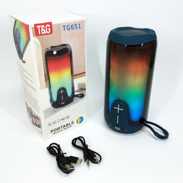 Колонка для музики TG651, Портативна блютус колонка, Переносні колонки, WZ-446 Акустичні колонки