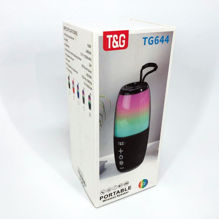 Гучна блютуз колонка TG644, Колонка для дому та вулиці, Портативна бездротова DK-998 якісна колонка