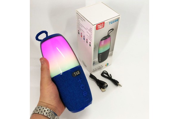 Колонки для музики вдома TG644, Портативна bluetooth колонка музична, Bluetooth стерео колонка з радіо QZ-66