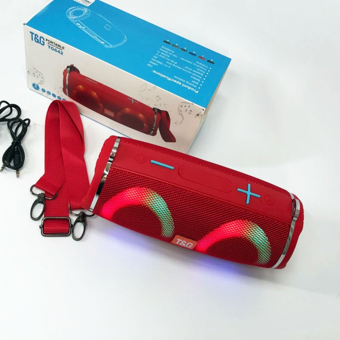 Бюджетна Bluetooth колонка TG642, Колонка портативна акумуляторна Bluetooth для вулиці AM-57