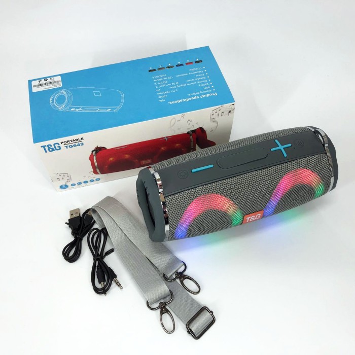 Акустичні колонки з led підсвічуванням, Bluetooth колонка радіо на ремені, Блютуз колонка для пляжу JM-99