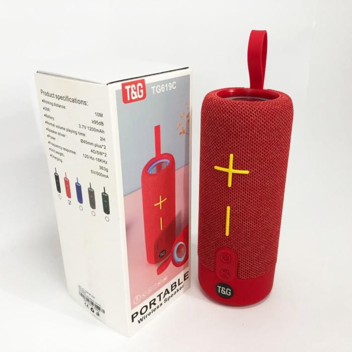 Колонка музична з підсвічуванням bluetooth TG619C, Музичні колонки для вулиці, Колонка KU-346 для музики