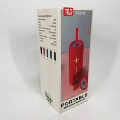 Bluetooth колонка з хорошою батареєю TG619C, Колонка з rgb світломузикою акустична для вулиці XA-41