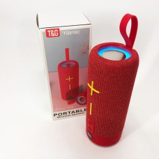Bluetooth колонка з флешкою TG619C, Колонка з підсвічуванням і зарядкою, Недорогі портативні колонки RK-84