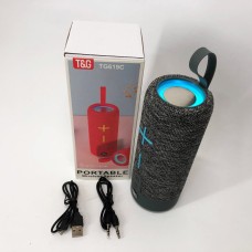 Бездротова блютуз колонка в дорогу TG619C, Колонки для музики вдома, Bluetooth колонка світлодіодна OJ-46
