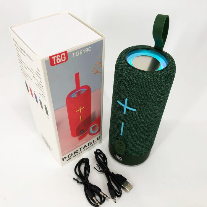 Міні-колонки з підсвічуванням TG619C, Bluetooth колонка з динамічним підсвічуванням SZ-33