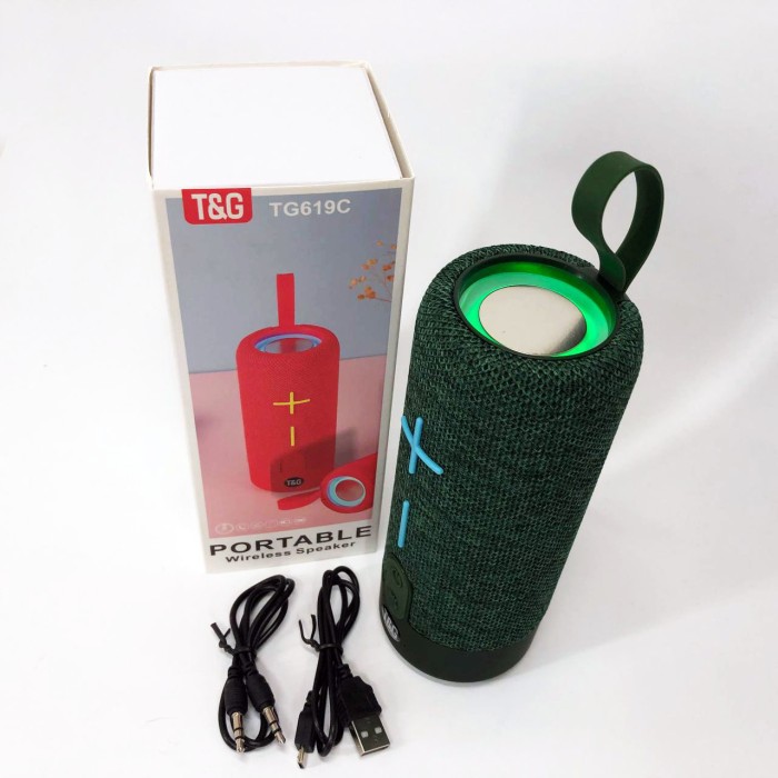 Світлова bluetooth колонка з хорошим звуком TG619C, Музична блютуз колонка з підсвічуванням BK-79