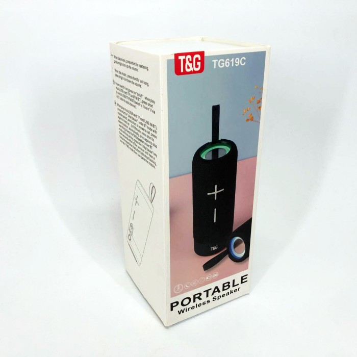 Портативна якісна бездротова колонка TG619C, Колонка для вечірки, Колонка WD-697 для музики