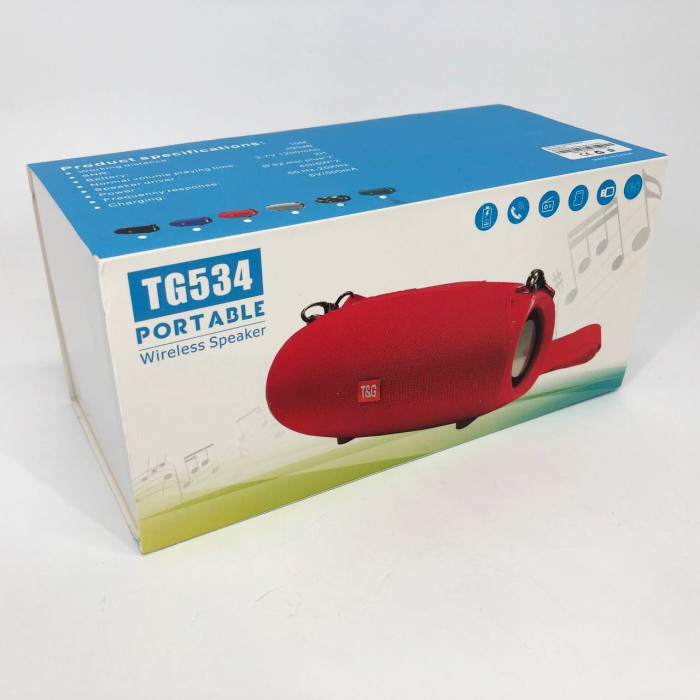 Переносна колонка для вечірки TG534, Bluetooth-колонка з можливістю підключення флешки XN-95