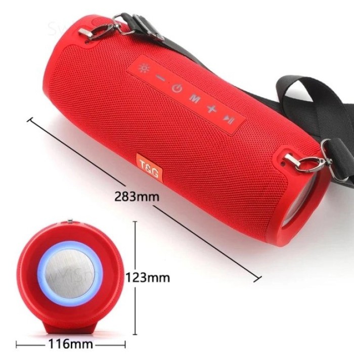 Портативна колонка для ПК TG534, Колонка для вечірок на дачі Бездротова Bluetooth з радіо VZ-91