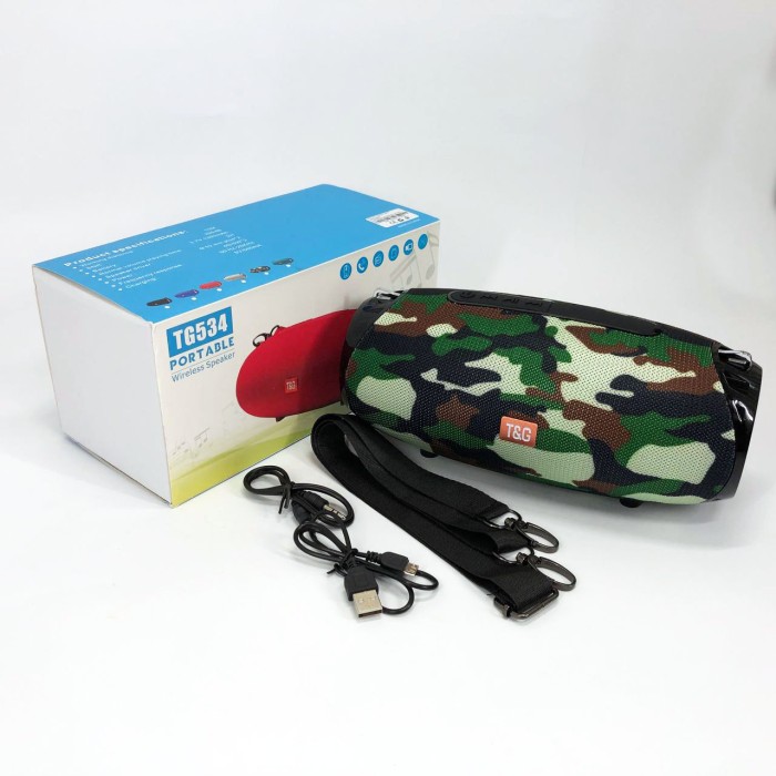 Блютуз колонка з динамічним підсвічуванням, Музичні колонки для вулиці, Об'ємний звук Bluetooth колонки CR-24