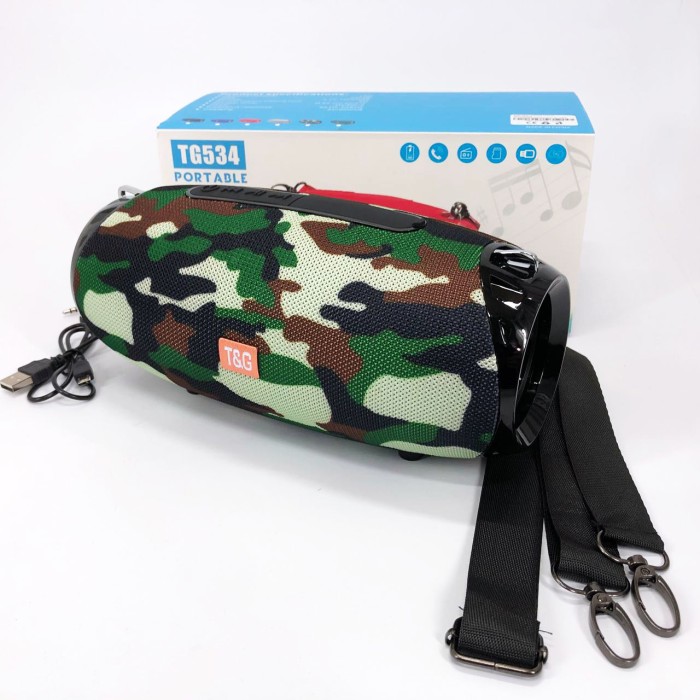 Блютуз колонка з динамічним підсвічуванням, Музичні колонки для вулиці, Об'ємний звук Bluetooth колонки CR-24