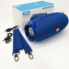 Стерео колонка переносна TG534, Колонка музична акумулятор Портативна bluetooth музична BV-55