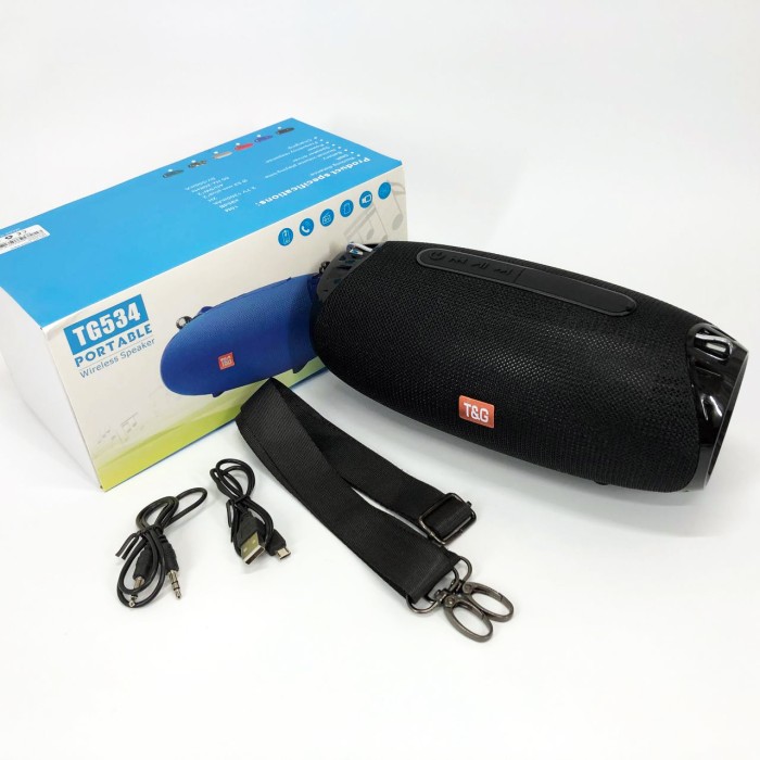 Колонка-динамік bluetooth TG534, Активна блютуз колонка, Колонки дорожні, Колонка для тусовок EM-45