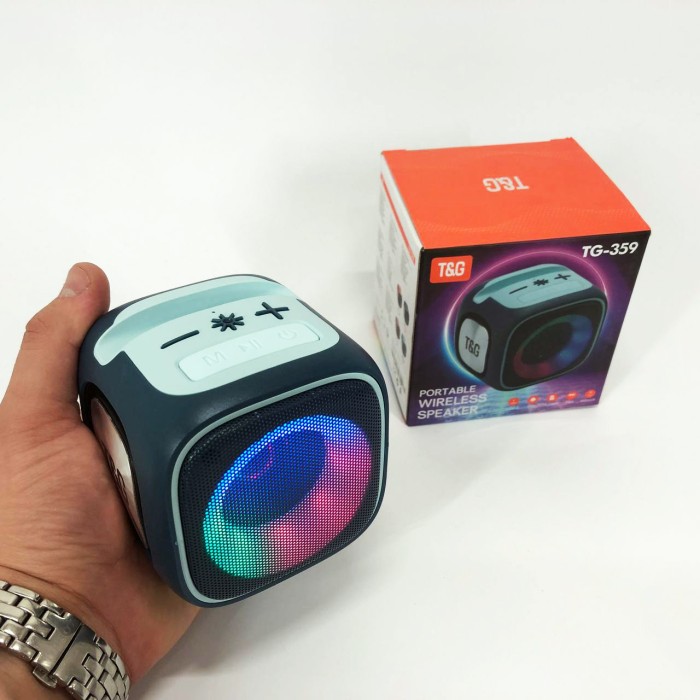 Якісна Bluetooth колонка, Колонка з ргб підсвічуванням Bluetooth з led підсвічуванням WH-51