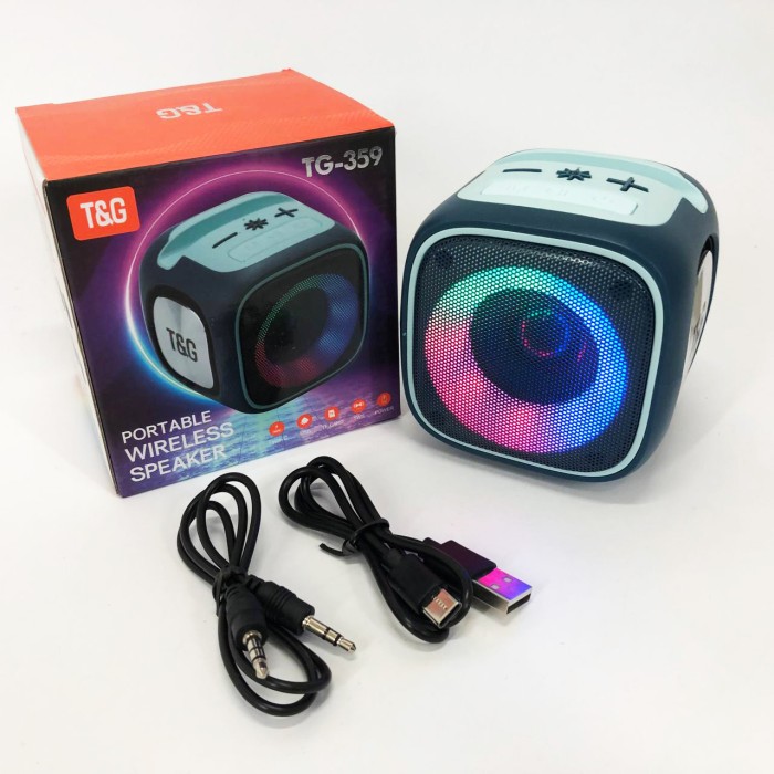 Якісна Bluetooth колонка, Колонка з ргб підсвічуванням Bluetooth з led підсвічуванням WH-51