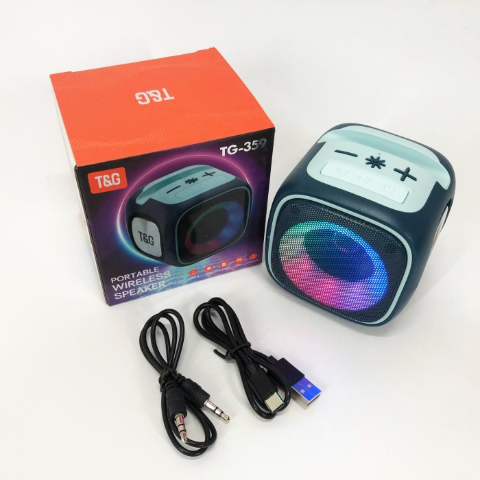 Якісна Bluetooth колонка, Колонка з ргб підсвічуванням Bluetooth з led підсвічуванням WH-51