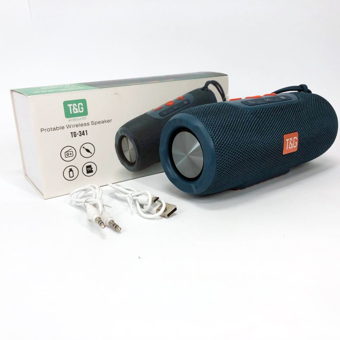 Бездротова блютуз колонка в дорогу TG341, Акумуляторна переносна колонка Гучна Bluetooth SF-80