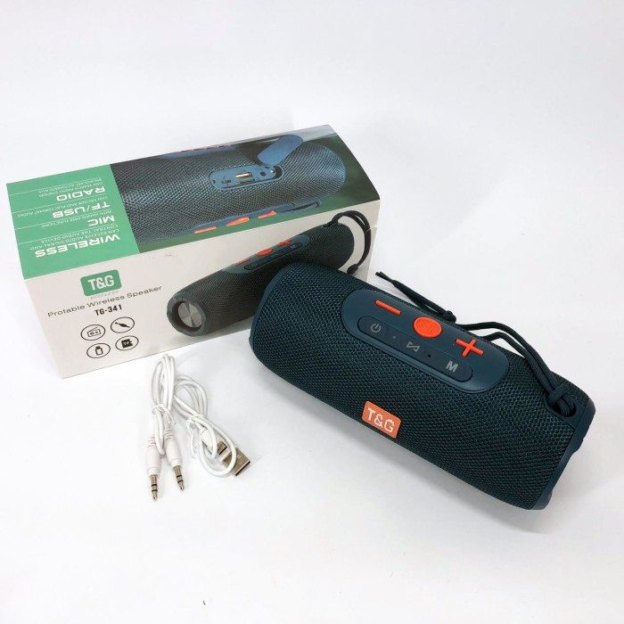 Bluetooth-колонка з можливістю підключення флешки, Bluetooth музична колонка, Блютуз акустика з радіо CV-42