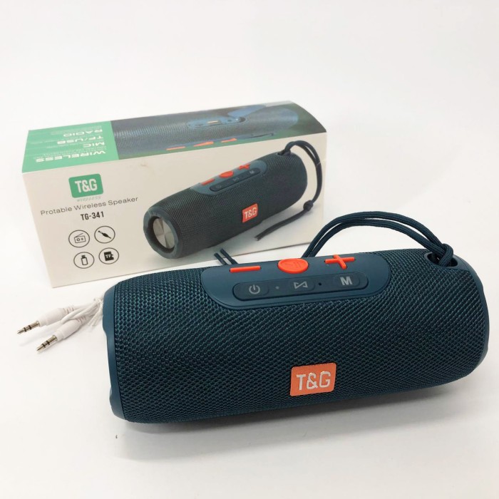 Хороша bluetooth колонка TG341, Бюджетна Bluetooth колонка стерео з радіо TA-96