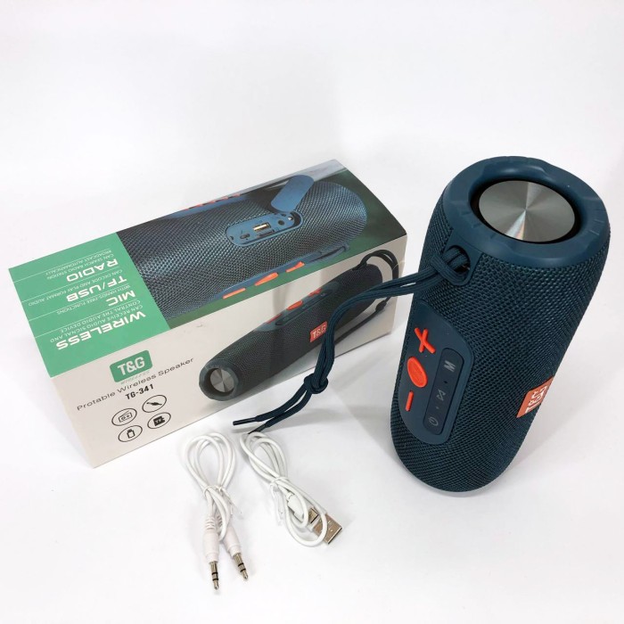 Хороша bluetooth колонка TG341, Бюджетна Bluetooth колонка стерео з радіо TA-96