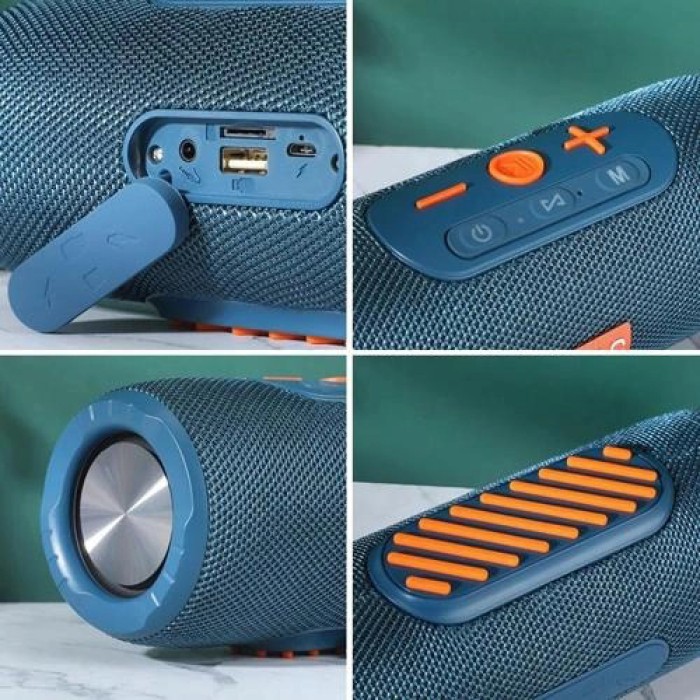 Хороша bluetooth колонка TG341, Бюджетна Bluetooth колонка стерео з радіо TA-96