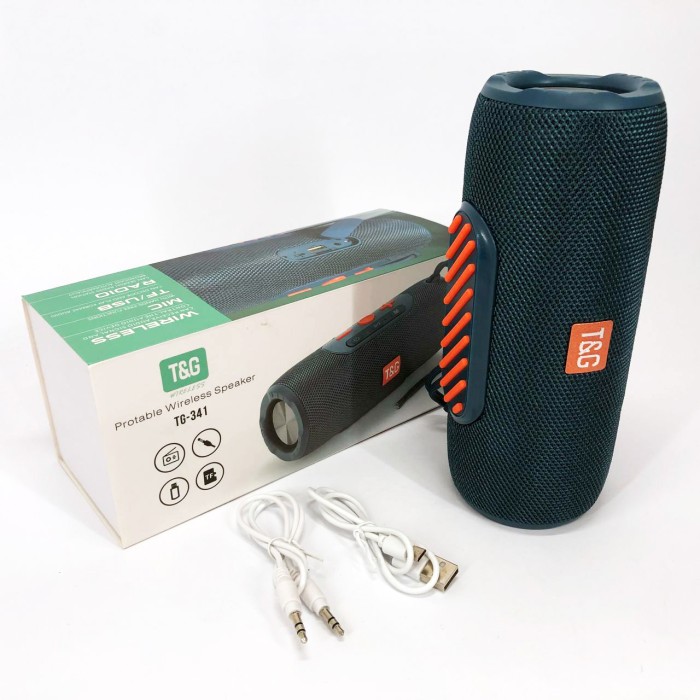 Хороша bluetooth колонка TG341, Бюджетна Bluetooth колонка стерео з радіо TA-96