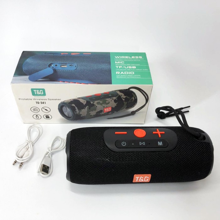 Колонка акустична для вулиці, Портивна bluetooth колонка Музична з блютузом і флешкою AB-21