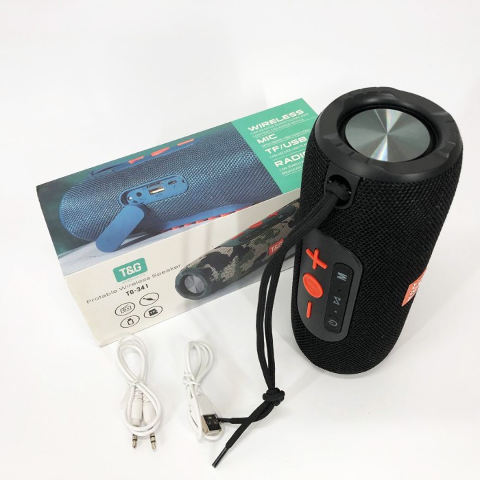 Колонка-динамік bluetooth TG341, Потужна переносна акустична колонка, Акустика AI-527 для вулиць