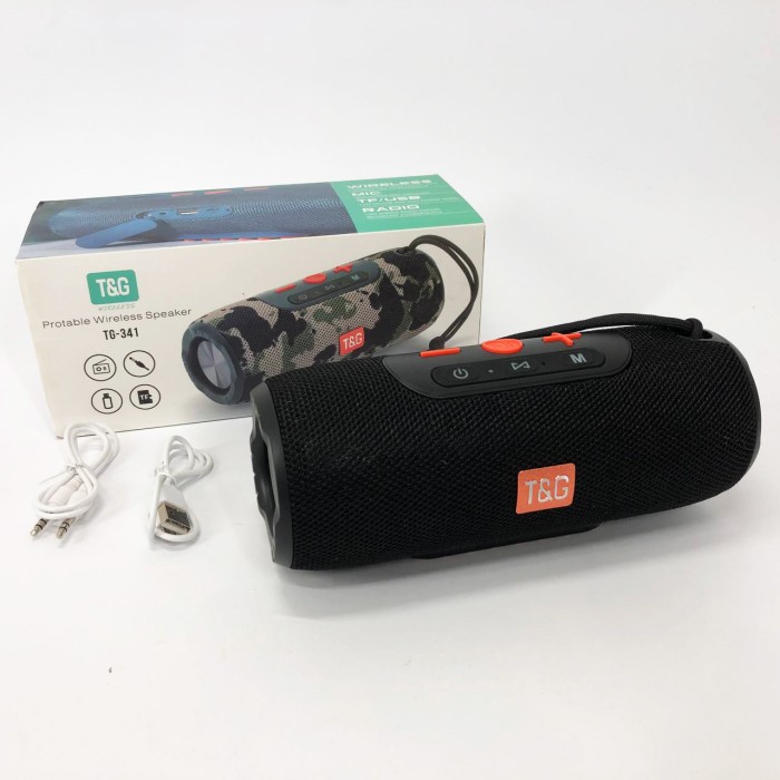 Колонка-динамік bluetooth TG341, Потужна переносна акустична колонка, Акустика AI-527 для вулиць
