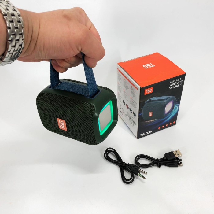 Колонка для любителів активного відпочинку TG339, Bluetooth колонка радіо на ремені YH-43