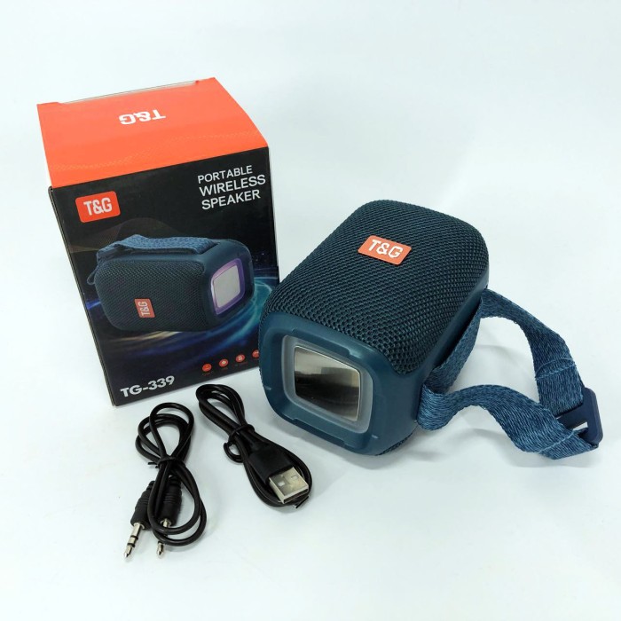 Bluetooth колонка для вулиці, Портативна bluetooth колонка з різнокольоровим підсвічуванням AM-58