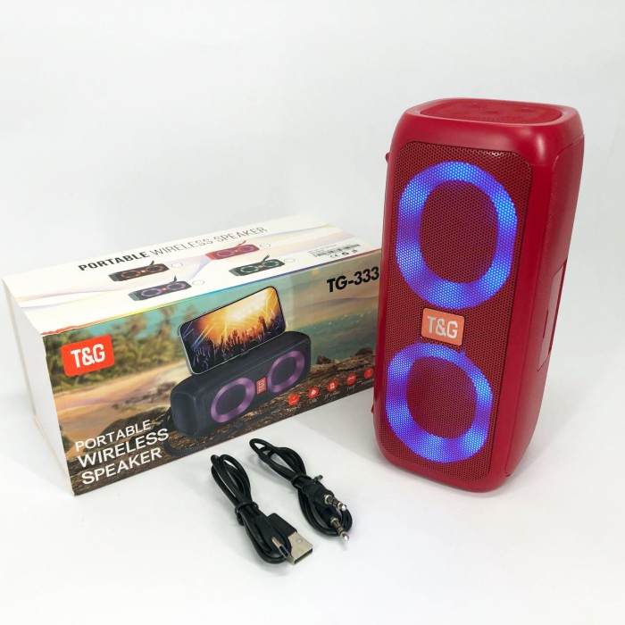 Колонка музична з підсвічуванням bluetooth, Колонка для домашньої вечірки, Блютуз акустика з радіо JF-10