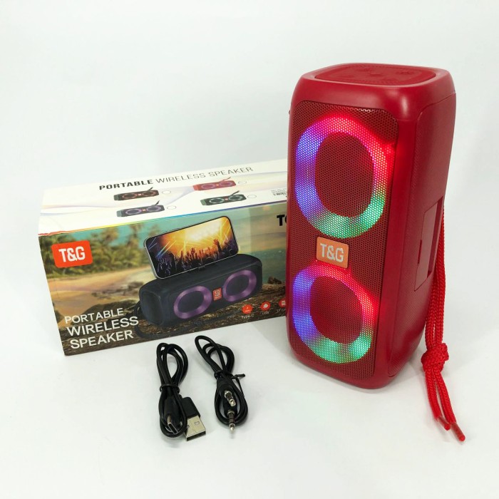 Колонка музична з підсвічуванням bluetooth, Колонка для домашньої вечірки, Блютуз акустика з радіо JF-10