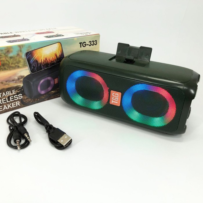 Акустична Bluetooth колонка зі світловою музикою, Портативна колонка зі світлодіодним підсвічуванням OS-77