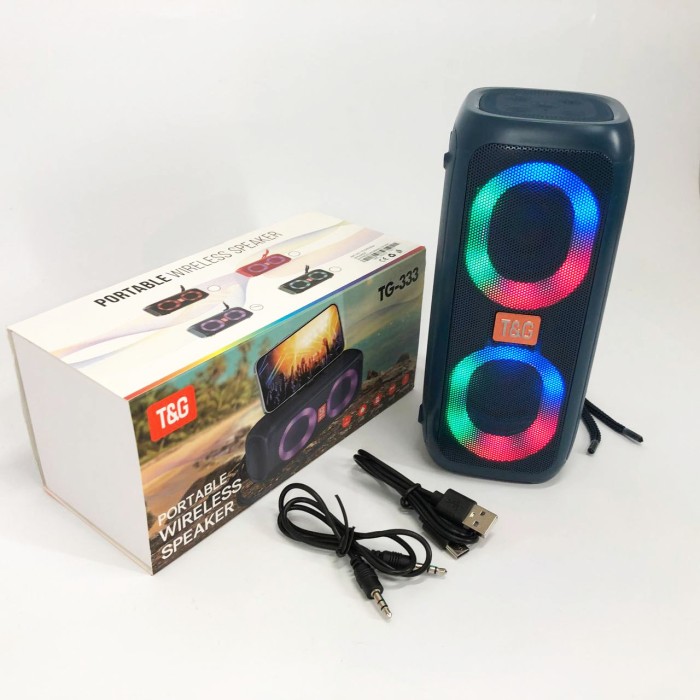 Bluetooth колонка з красивим підсвічуванням, Колонка з підсвічуванням і зарядкою акумуляторна OB-35