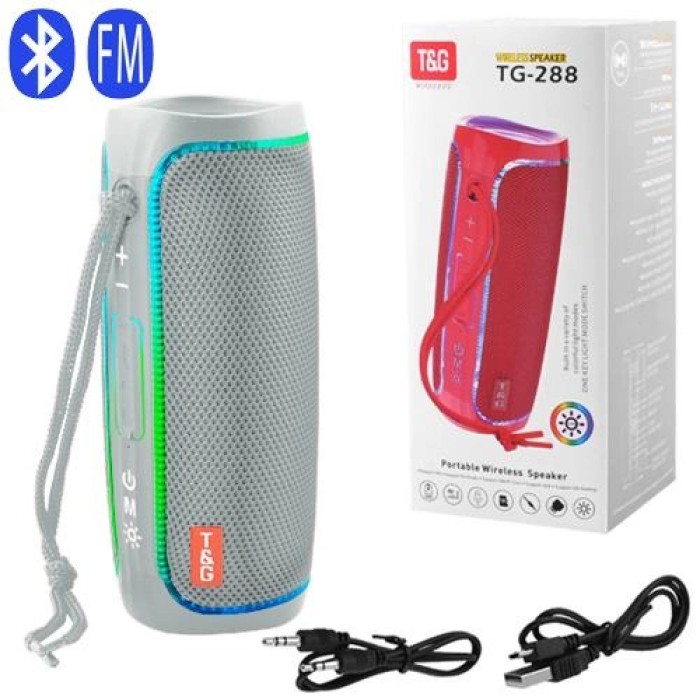Bluetooth колонка зі світловою музикою, Бездротова блютуз колонка в дорогу, Активні колонки для дому QR-99