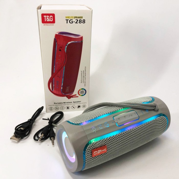 Bluetooth колонка зі світловою музикою, Бездротова блютуз колонка в дорогу, Активні колонки для дому QR-99