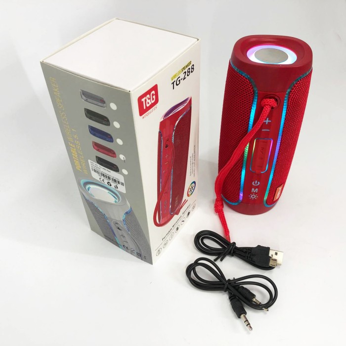 Бездротова блютуз колонка в дорогу, Bluetooth колонка з USB і AUX входом, Акустичні колонки для дому GV-88