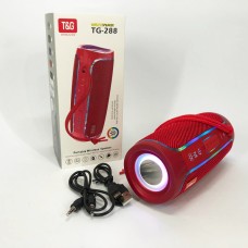Колонка блютуз світлова TG288, Bluetooth колонка з різнокольоровим підсвічуванням зі стереозвуком QT-58