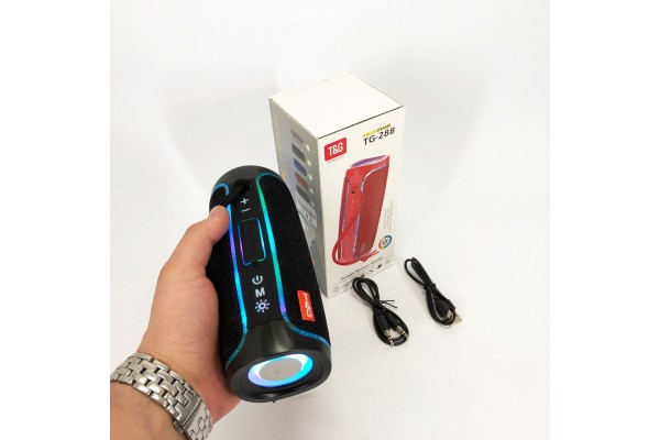 Хороша bluetooth колонка, Колонка з підсвічуванням портативна Bluetooth бюджетна QU-78