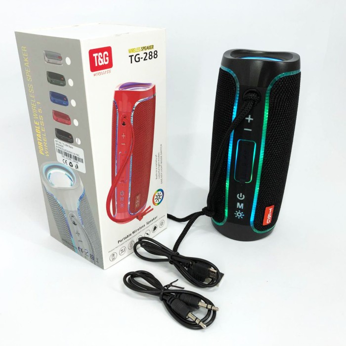 Хороша bluetooth колонка, Колонка з підсвічуванням портативна Bluetooth бюджетна QU-78