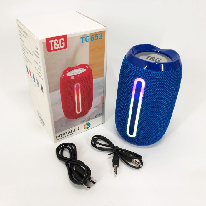 Світломузична портативна колонка, Bluetooth колонка з красивим підсвічуванням, Блютуз аудіо приймач MS-39