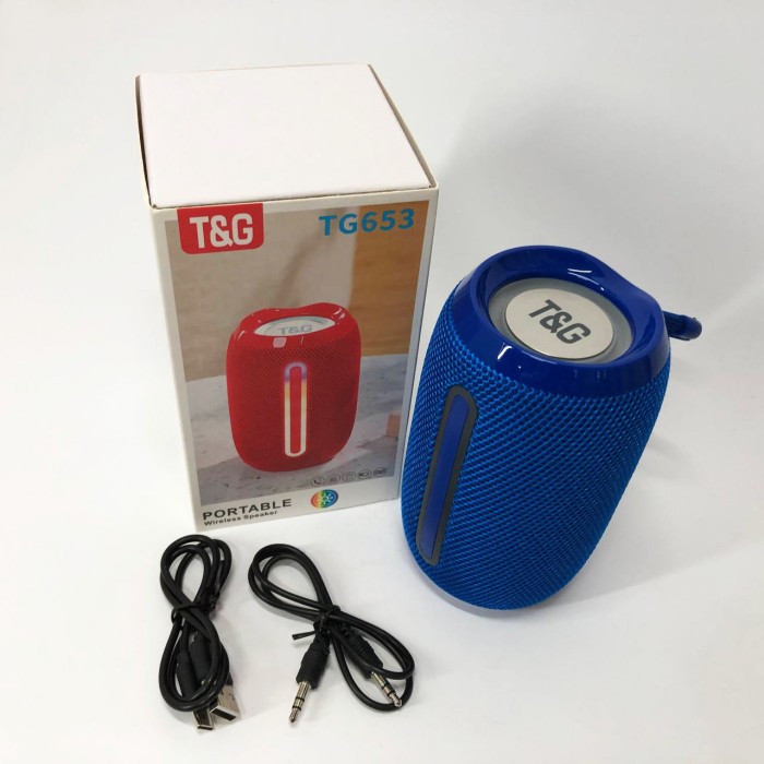 Світломузична портативна колонка, Bluetooth колонка з красивим підсвічуванням, Блютуз аудіо приймач MS-39